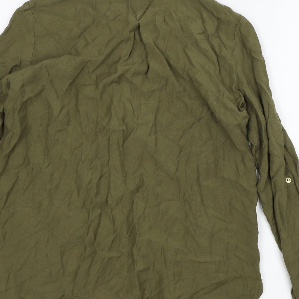 River Island Womens Green Jacket Size 6 - Shirt jacket