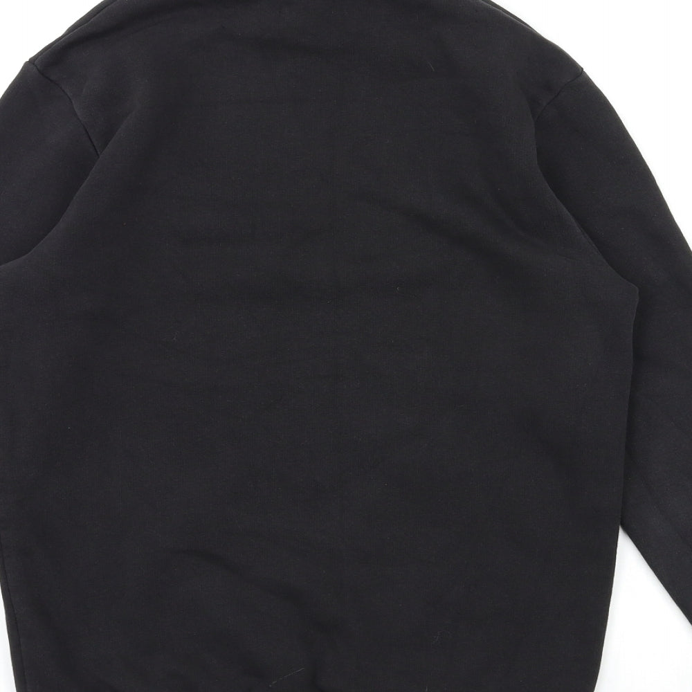 BOOHOO MAN Mens Black Pullover Sweatshirt Size S