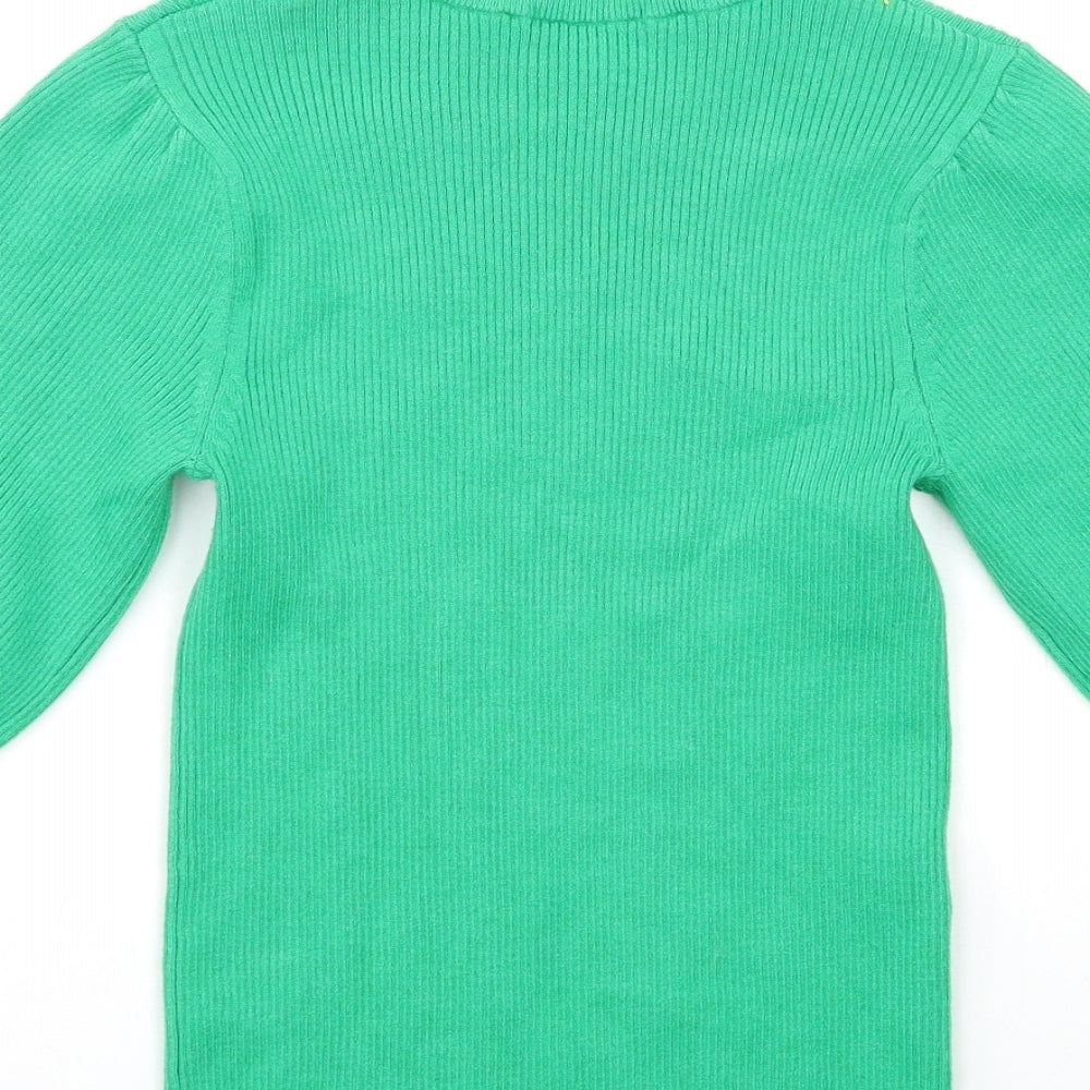 TU Womens Green Pullover Jumper Size 8