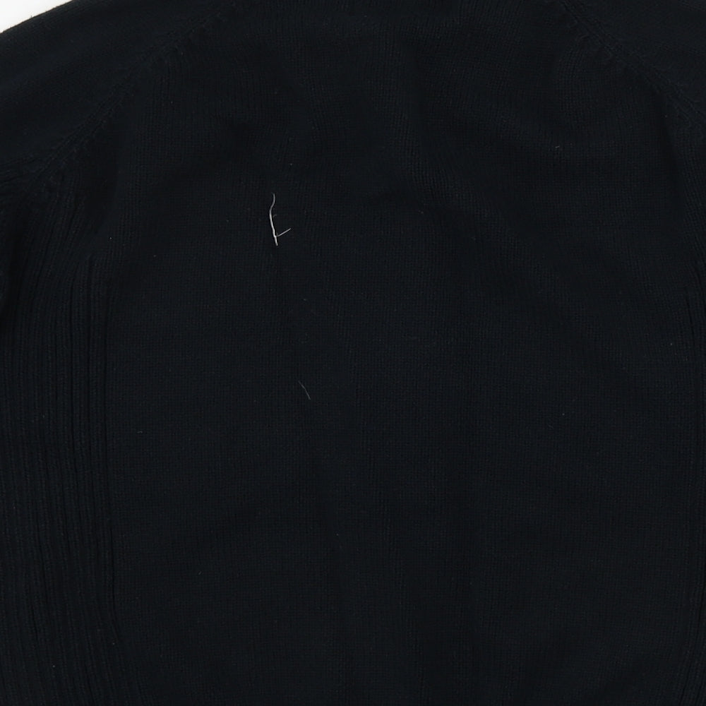 ALICE COLLINA Womens Black Jacket Coatigan Size 14