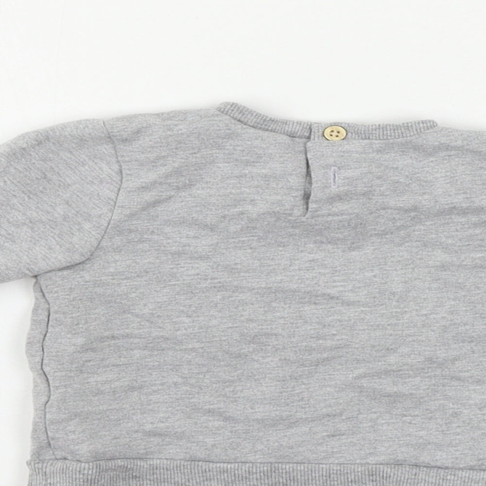pl baby Baby Grey Pullover Jumper Size 24 Months