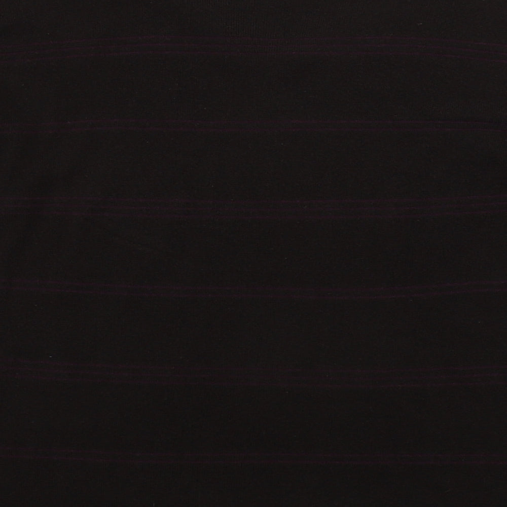 Marks & Spencer Mens Brown Striped Pullover Jumper Size M