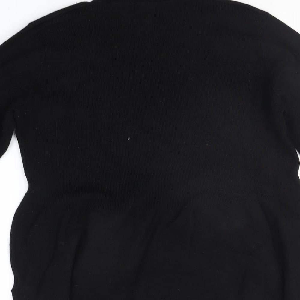 Marks and Spencer Womens Black Pullover Jumper Size 14