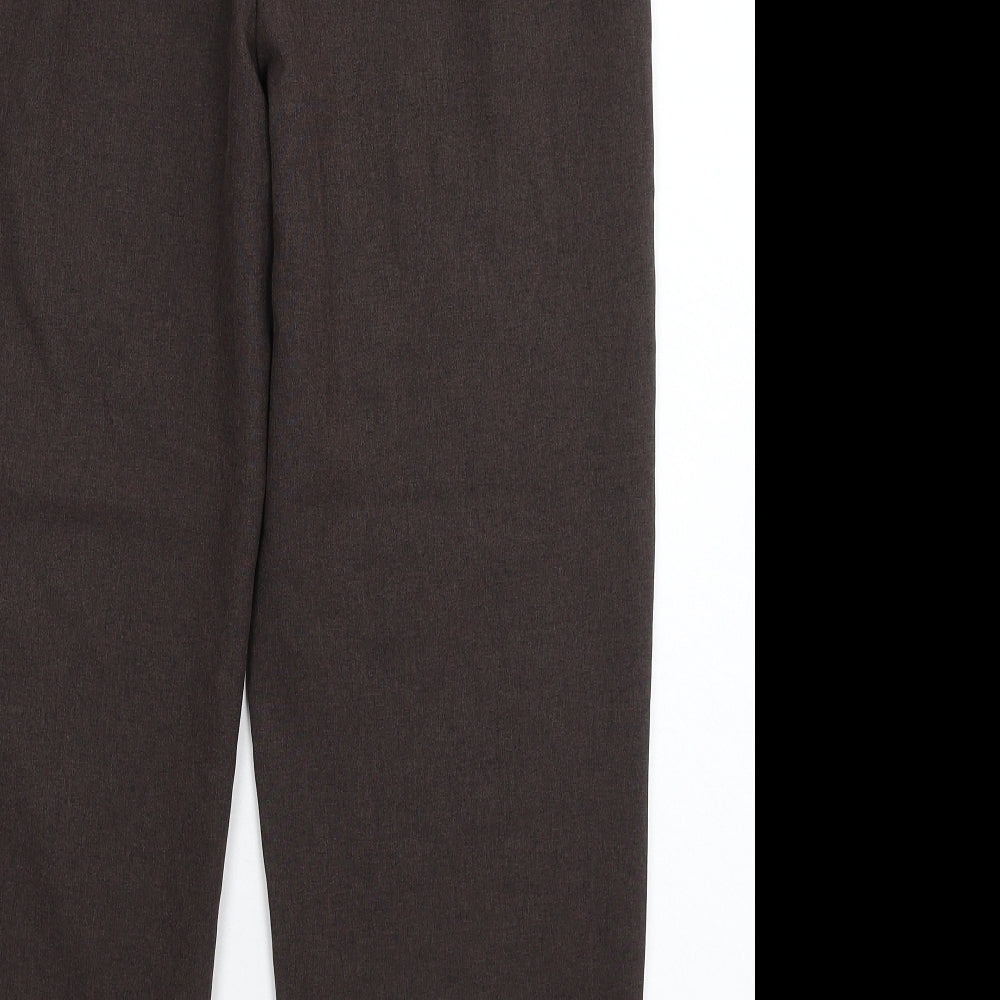 Bonmarché Womens Grey Trousers Size 12 L25 in