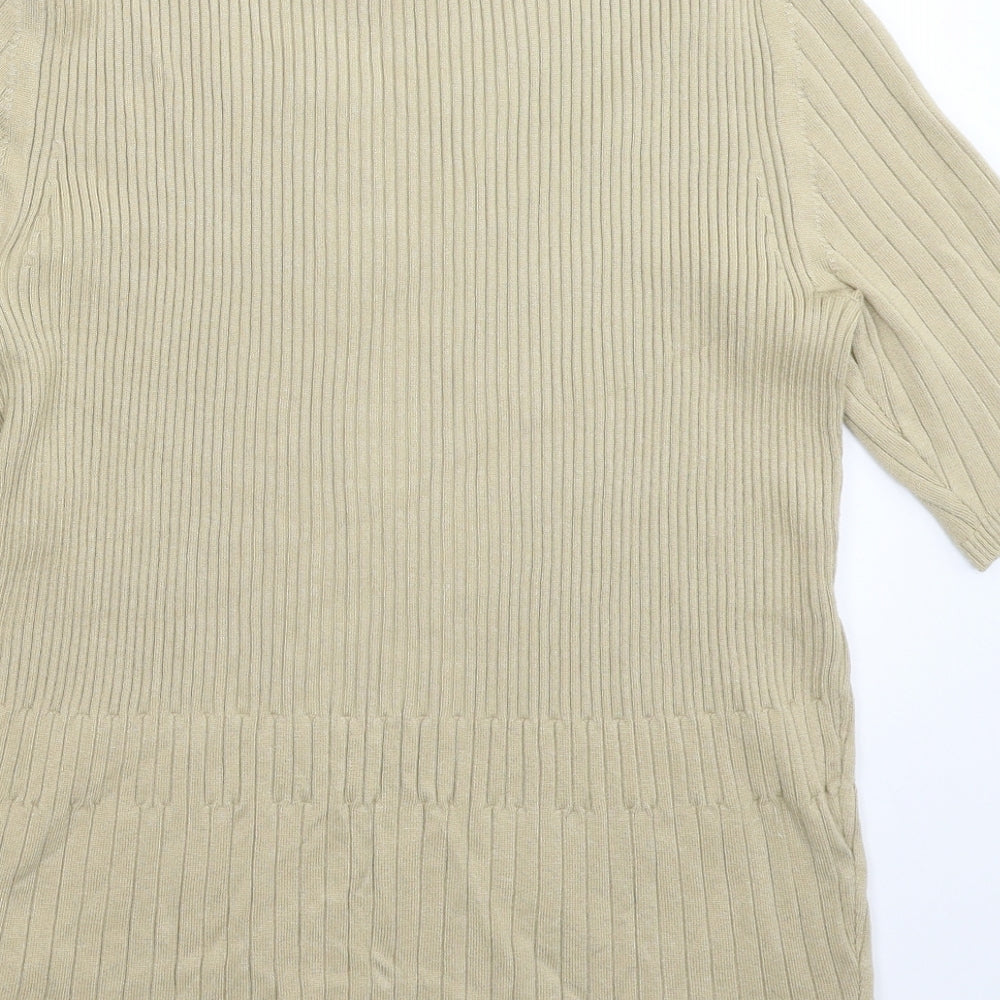 Creation Womens Grey Knit Pullover Jumper Size 16