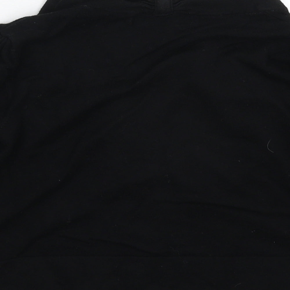 Wallis Womens Black Knit Cardigan Jumper Size M