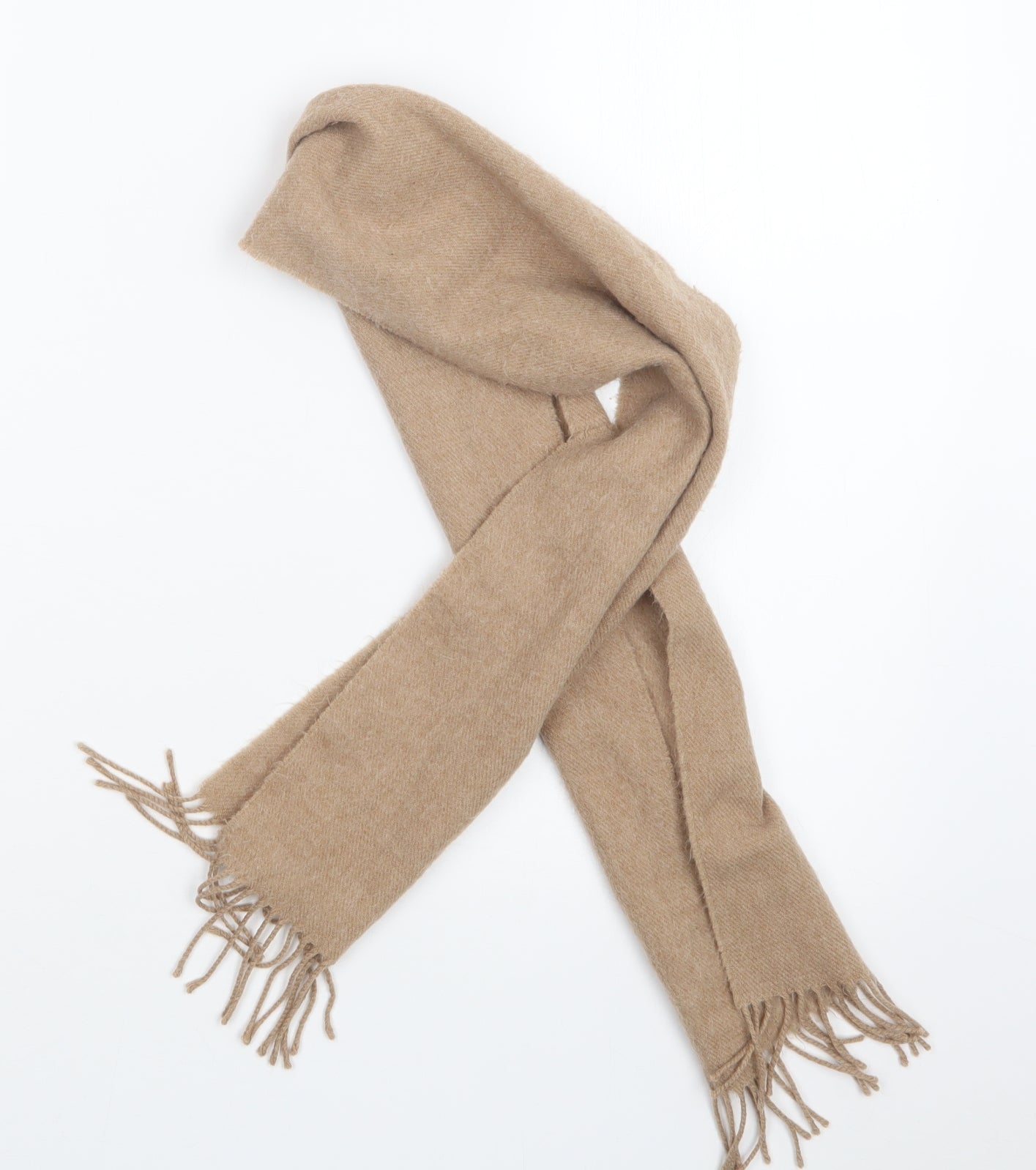 Preworn Womens Beige Scarf