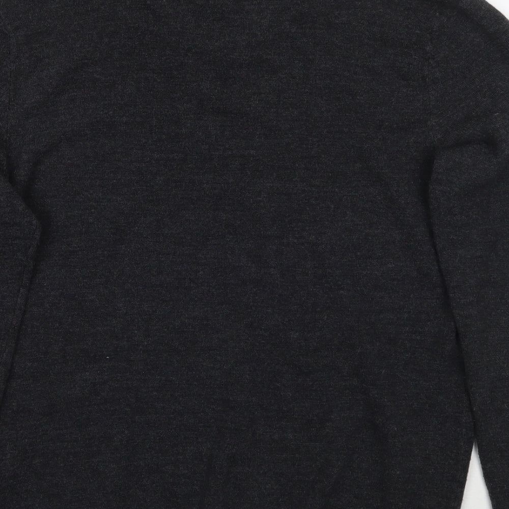 M&Co Mens Grey Pullover Jumper Size S