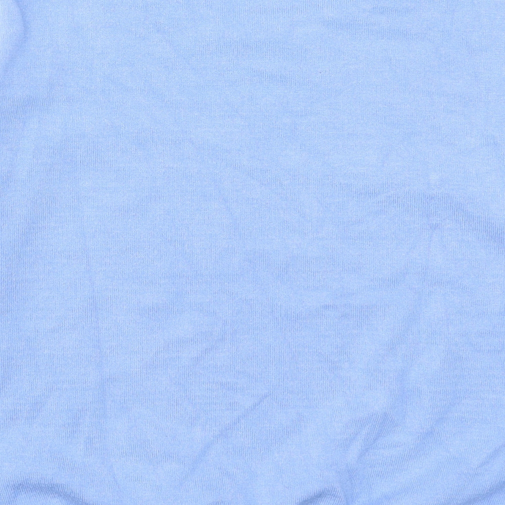 Vida Vi Womens Blue Knit Pullover Jumper Size M