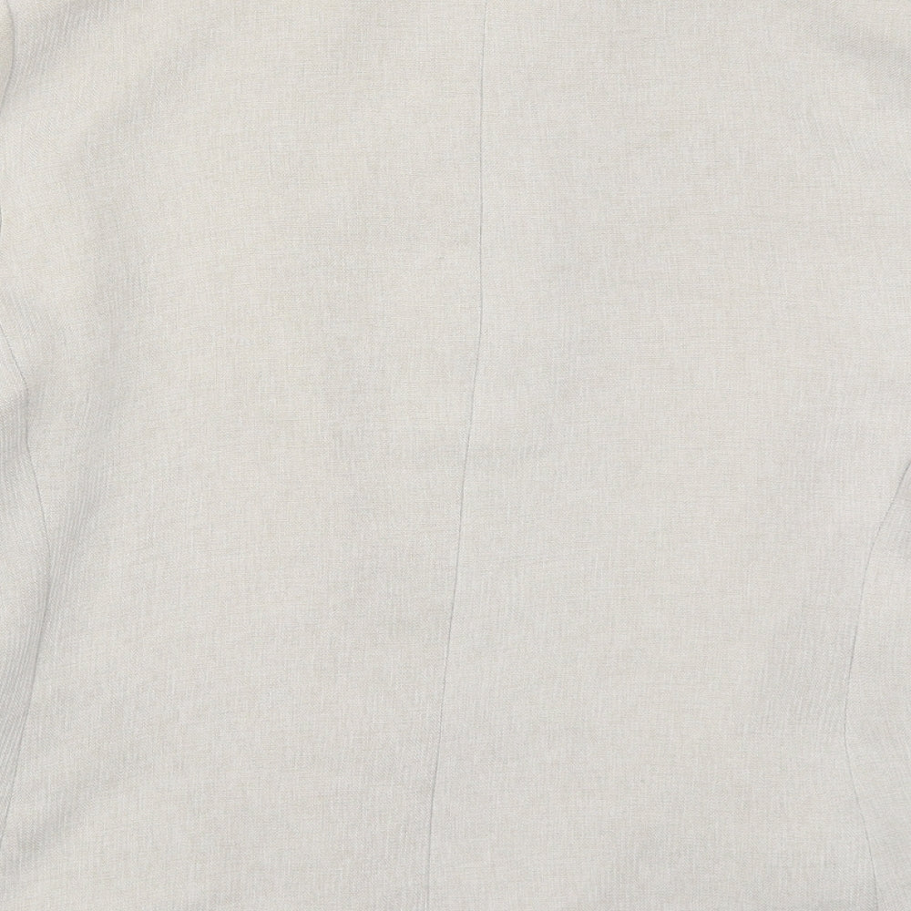 Preworn Womens Grey Jacket Size 16