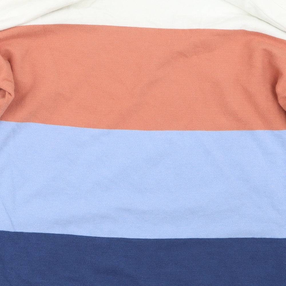 Isela Womens Blue Pullover Jumper Size L