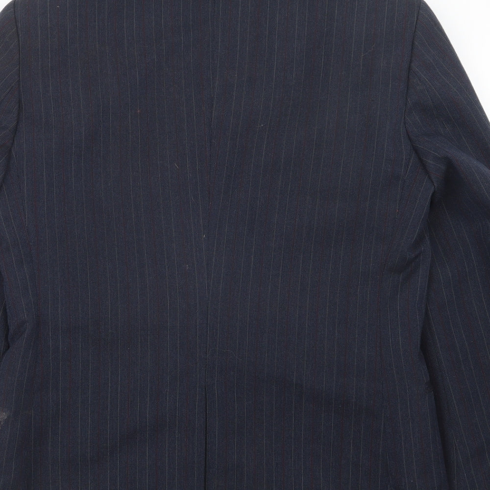 Men's Club Mens Blue Jacket Suit Jacket Size 36