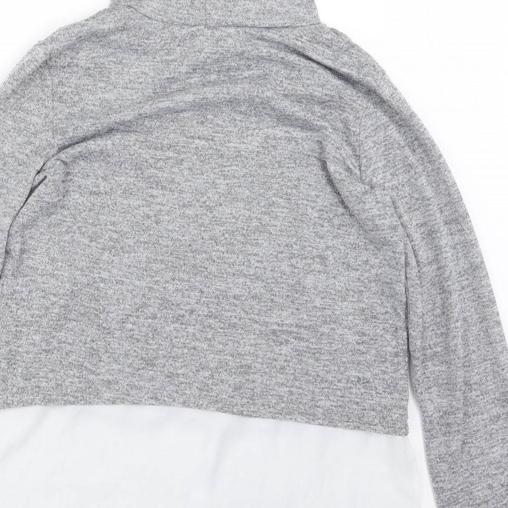 Atmosphere Womens Grey Pullover Jumper Size 8