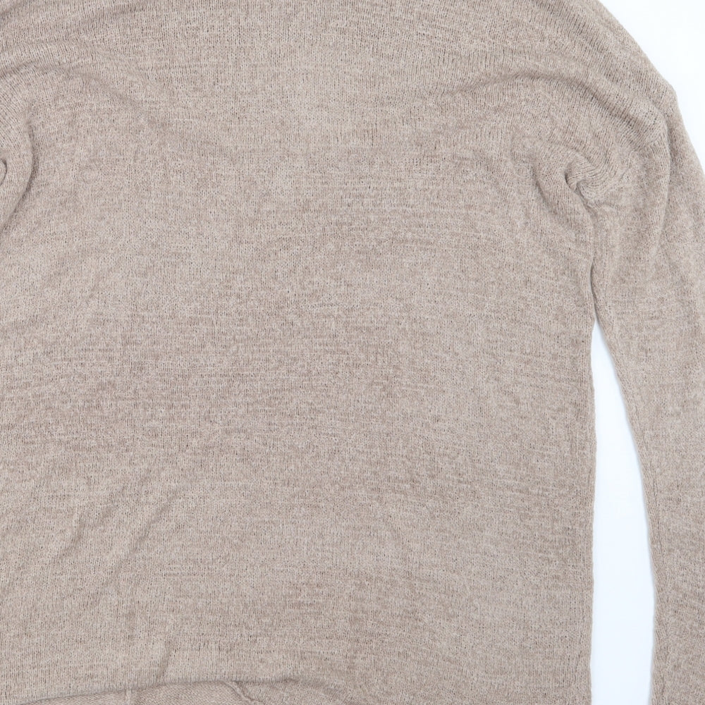 Divided by H&M Womens Beige Knit Pullover Jumper Size M