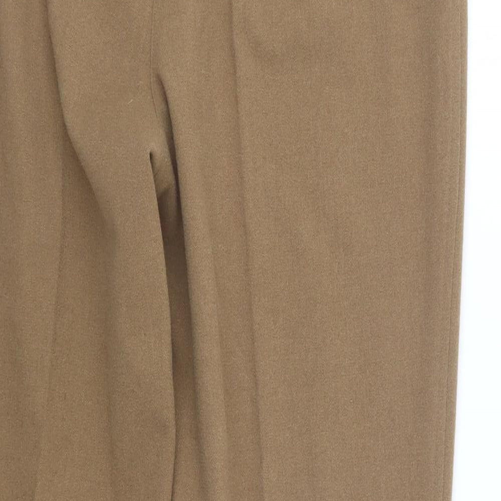 Court Womens Beige Trousers Size 16 L30 in