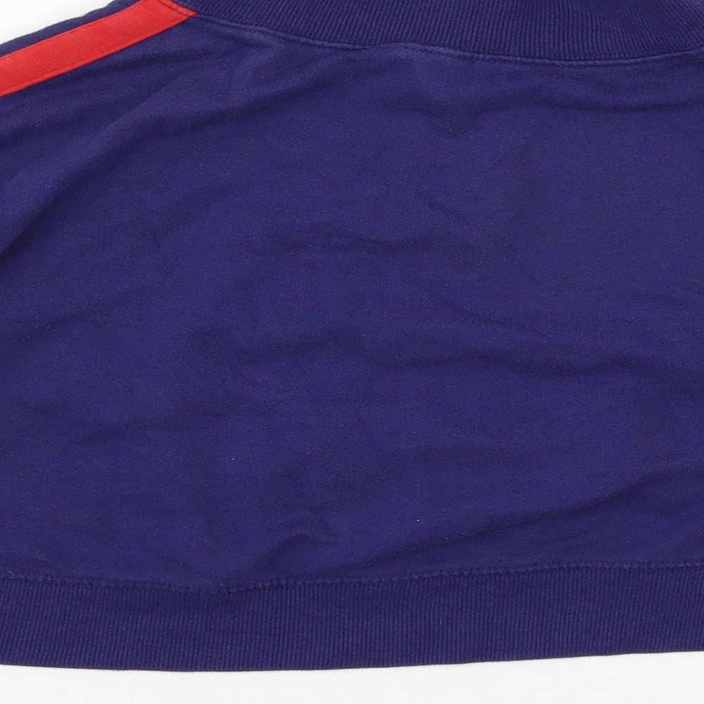Divided by H&M Womens Blue Jersey Pullover Sweatshirt Size XS