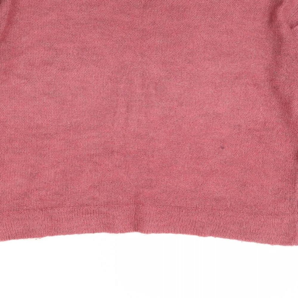 Angel Womens Pink Pullover Jumper Size L