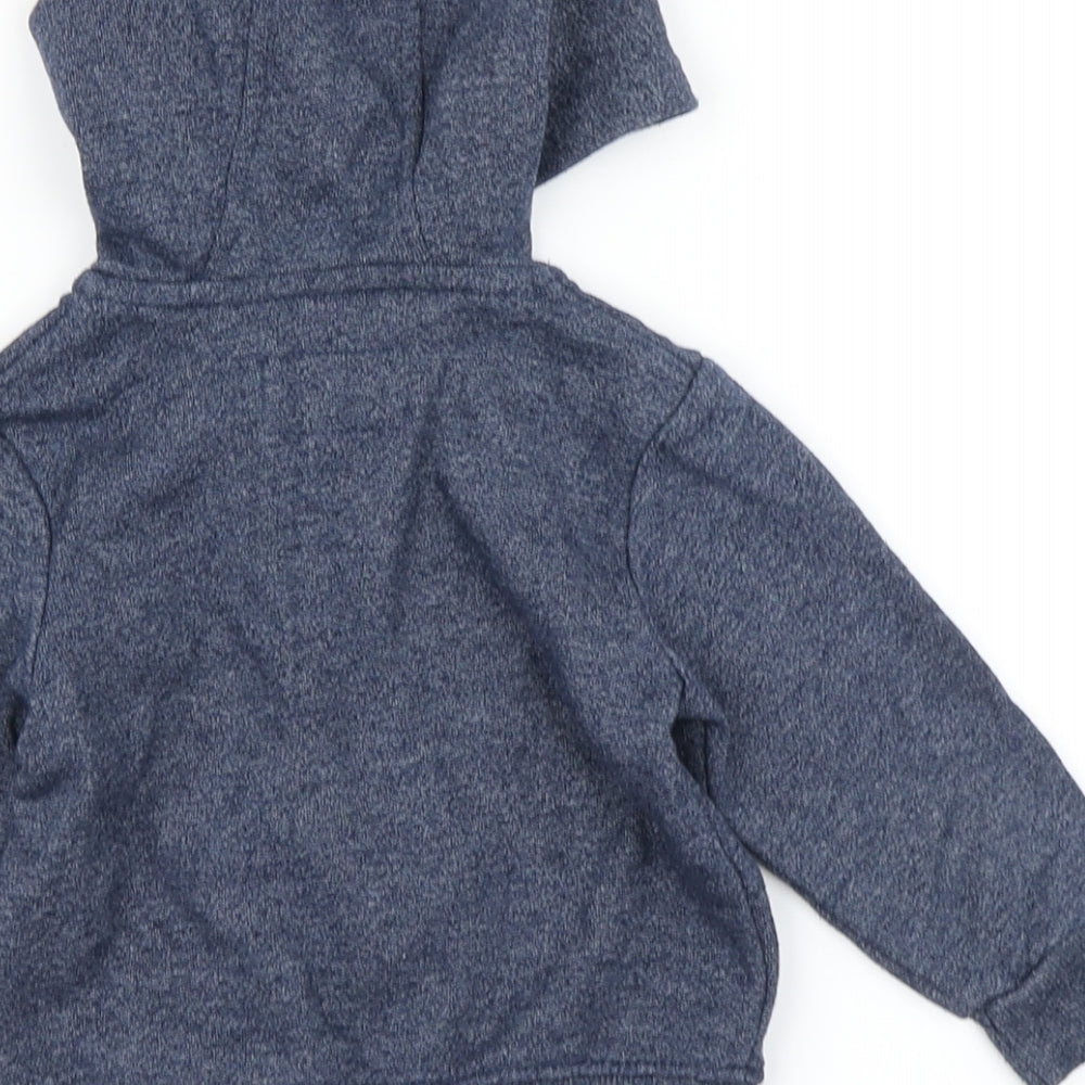 Mini Rebel Boys Blue Jacket Size 12-18 Months