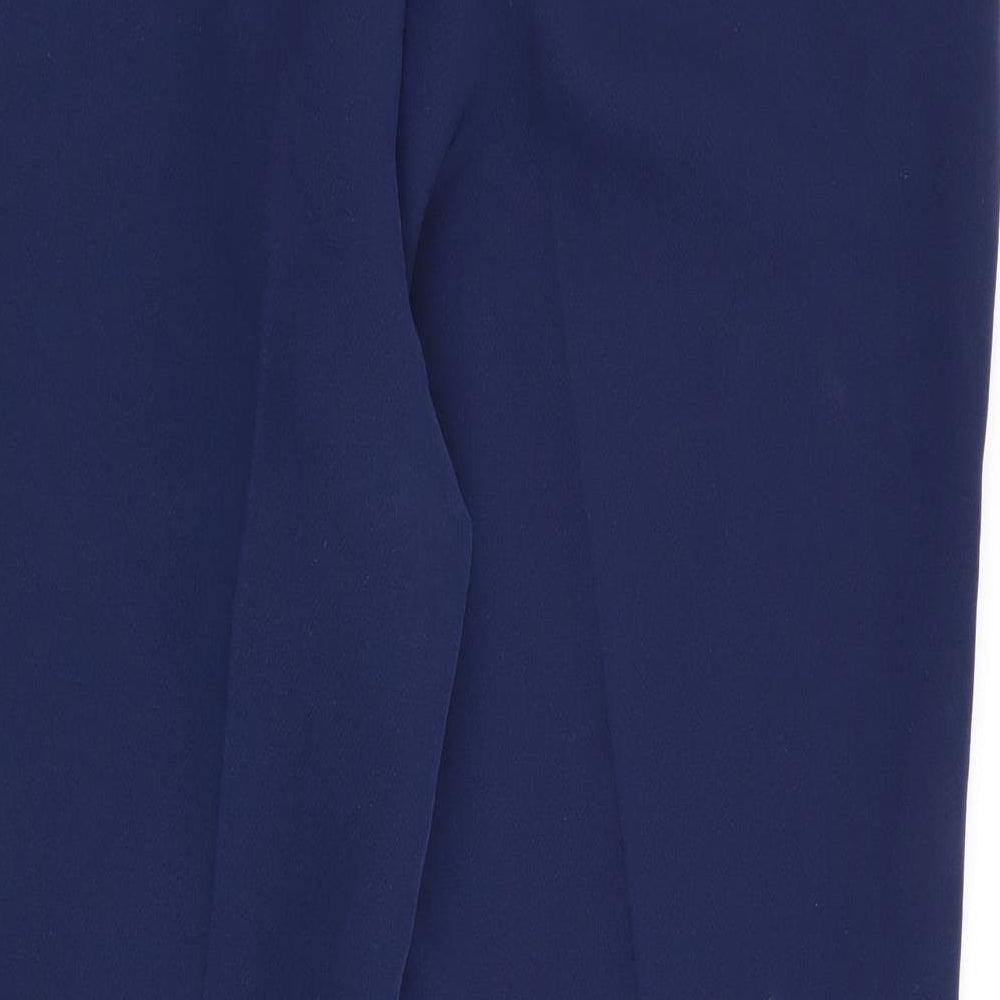 by very Womens Blue Trousers Size 14 L27 in