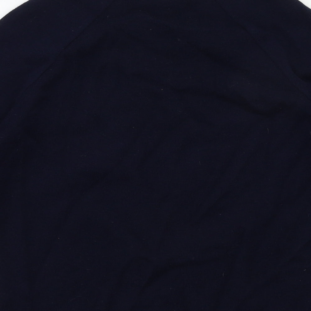 Marks & Spencer Womens Blue Knit Pullover Jumper Size 10