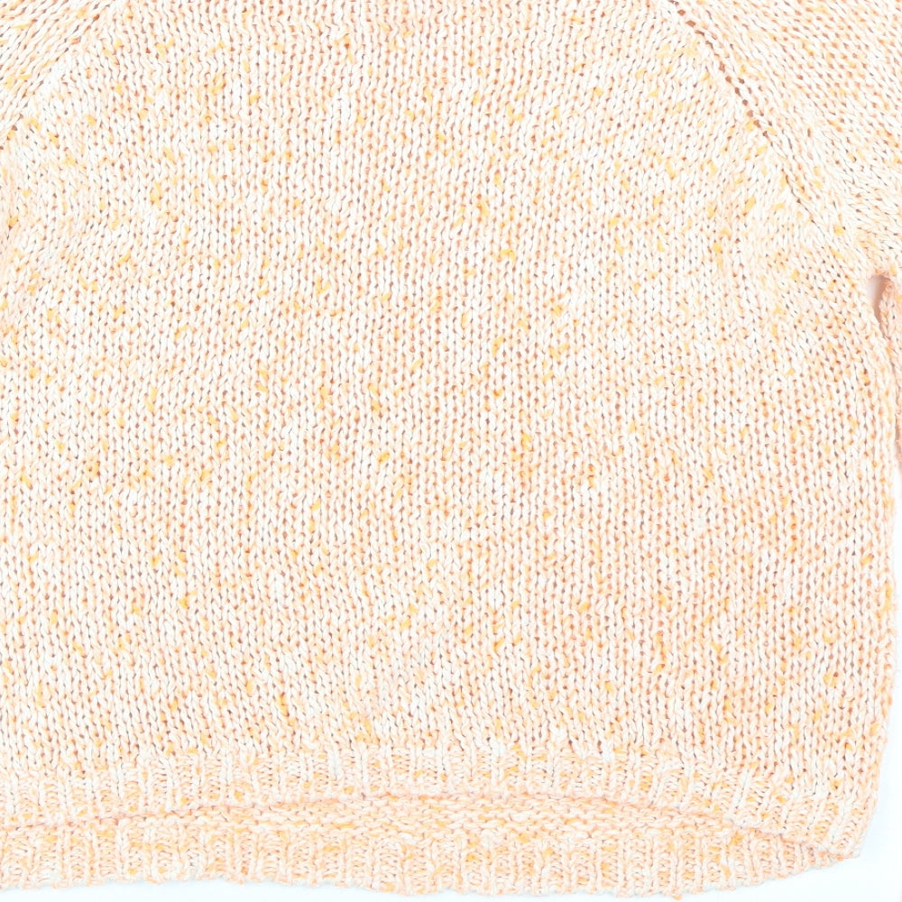 River Island Womens Orange Pullover Jumper Size 8
