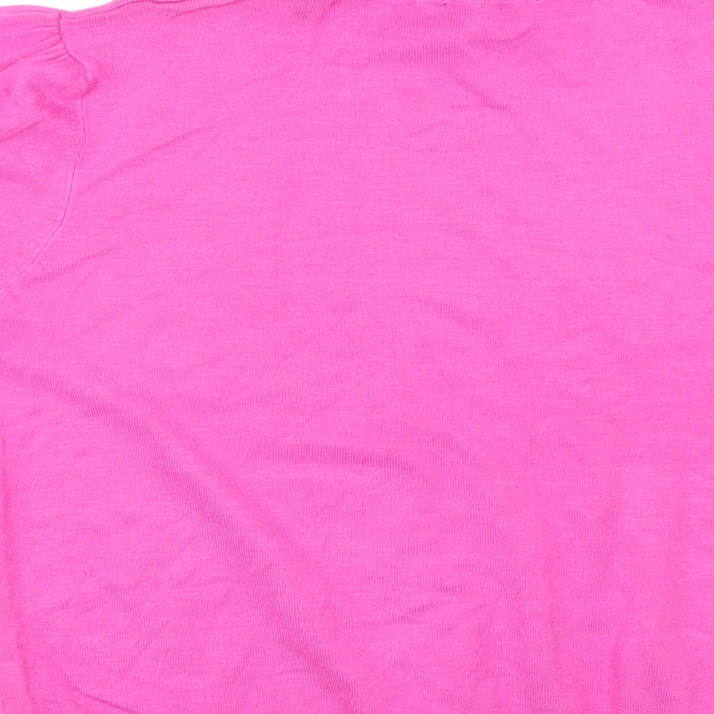 Dorothy Perkins Womens Purple Basic T-Shirt Size 16
