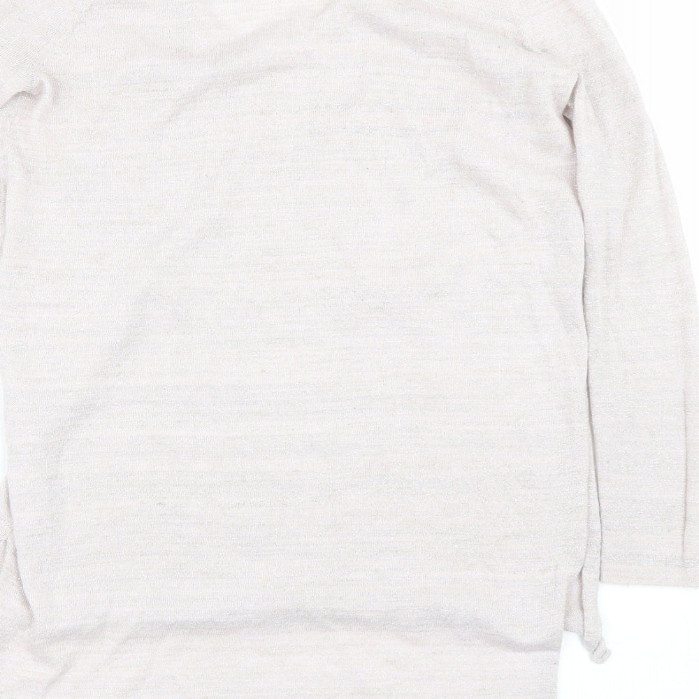 River Island Womens Pink Basic T-Shirt Size 8