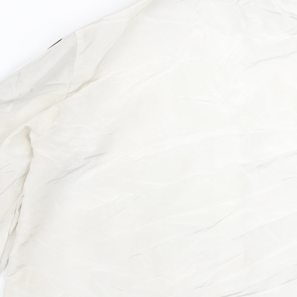 Kollecibles Womens White Basic Button-Up Size 14