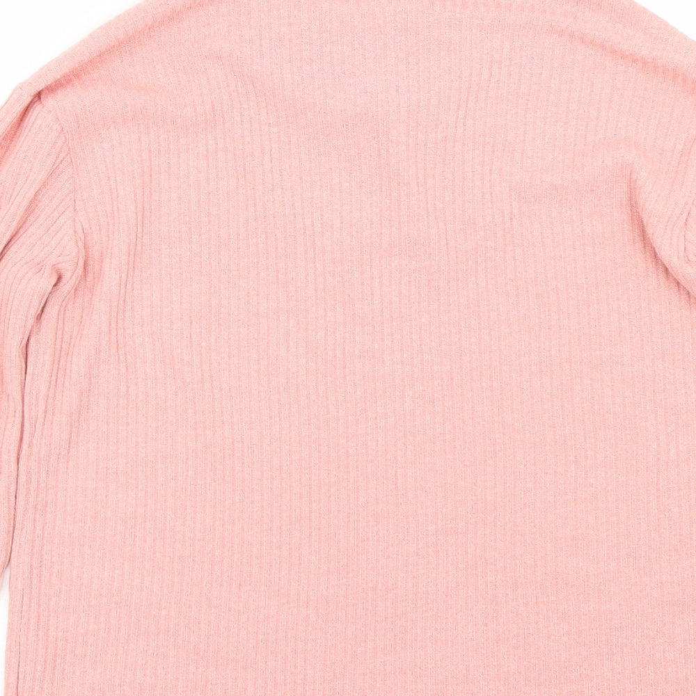 Preworn Womens Pink Pullover Jumper Size M