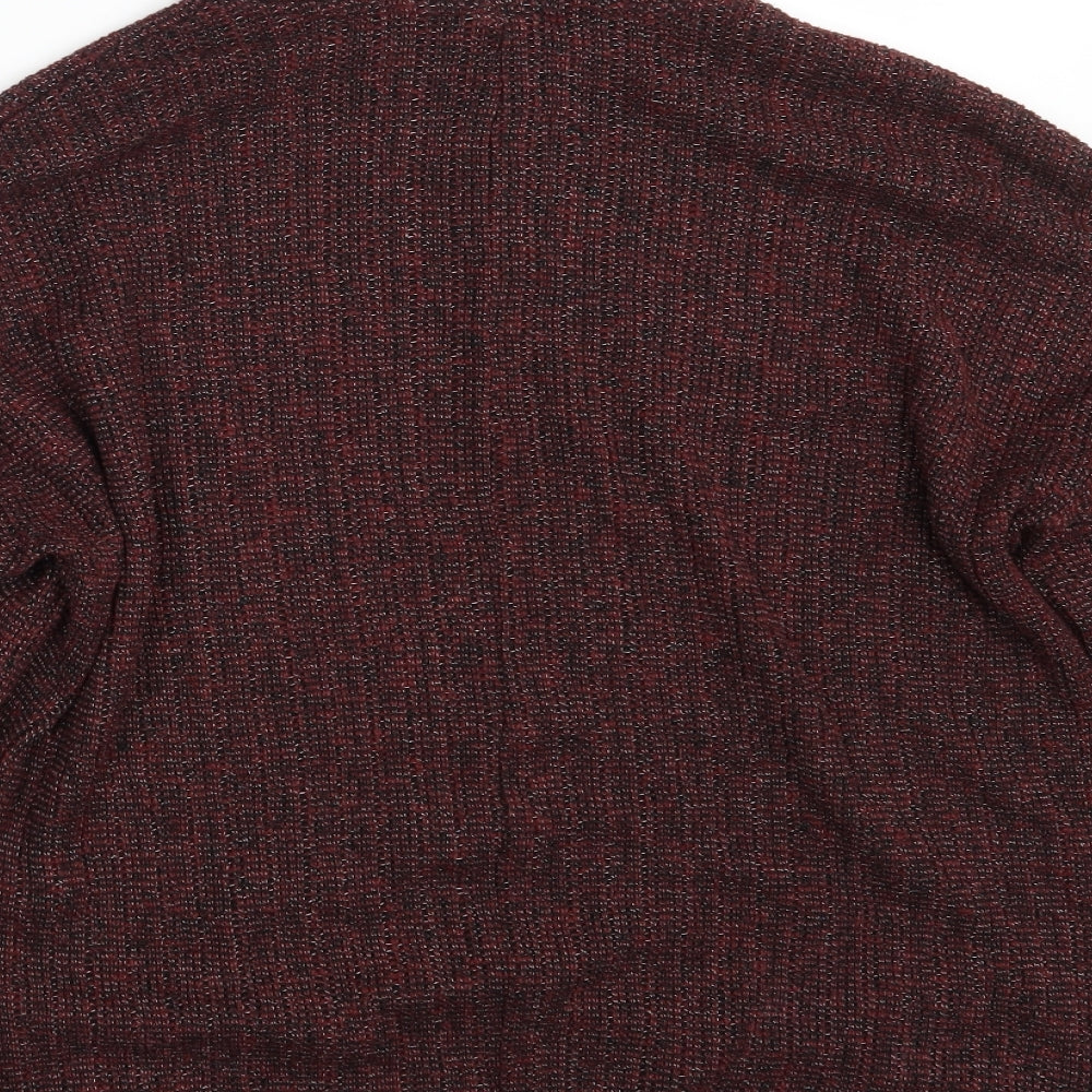 Topshop Womens Orange Pullover Jumper Size 8