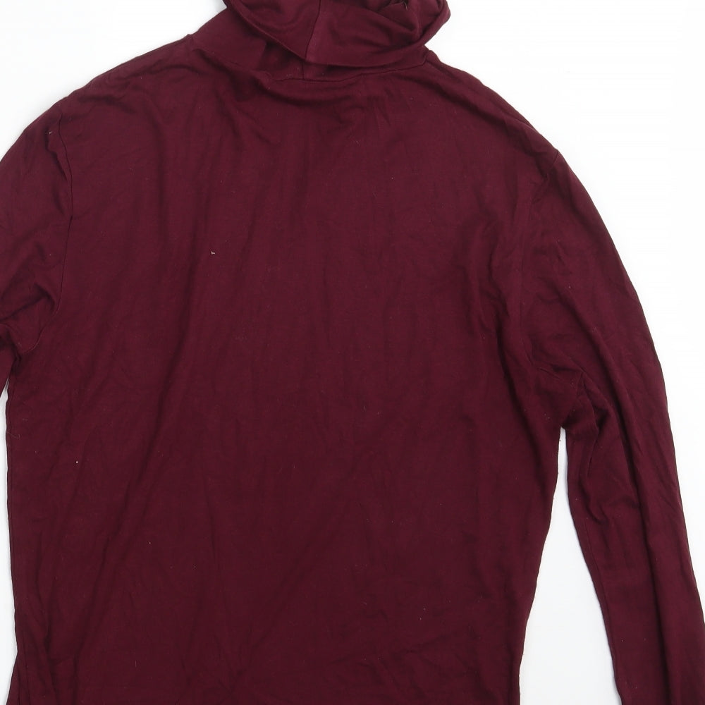 Dorothy Perkins Womens Purple Basic T-Shirt Size 16