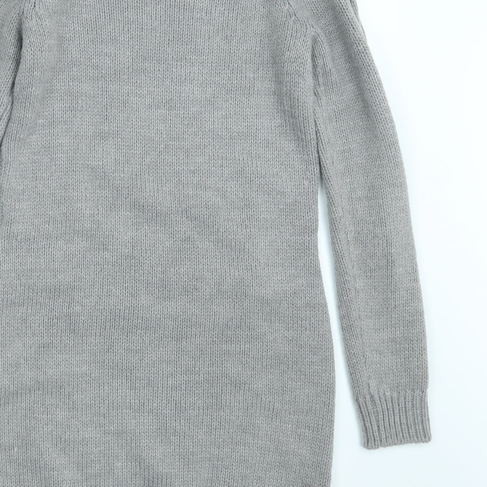 BPC Womens Grey Pullover Jumper Size S
