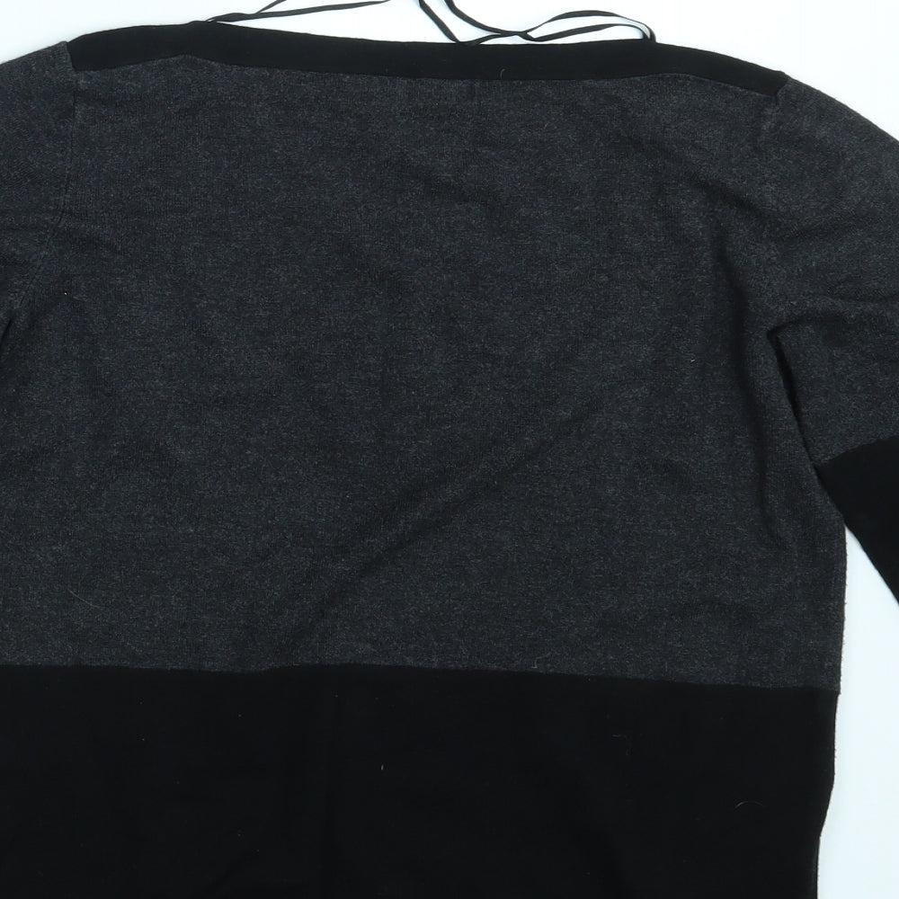 Papaya Womens Black Pullover Jumper Size 10