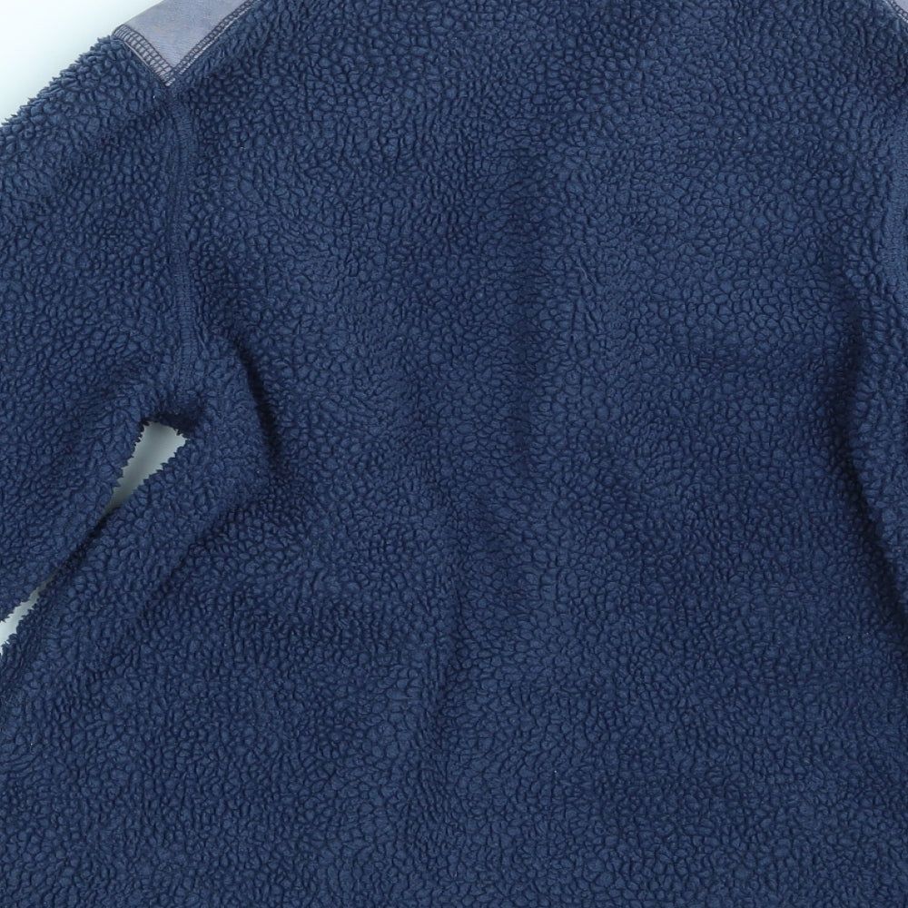 Marks & Spencer Boys Blue Full Zip Jumper Size 11-12 Years