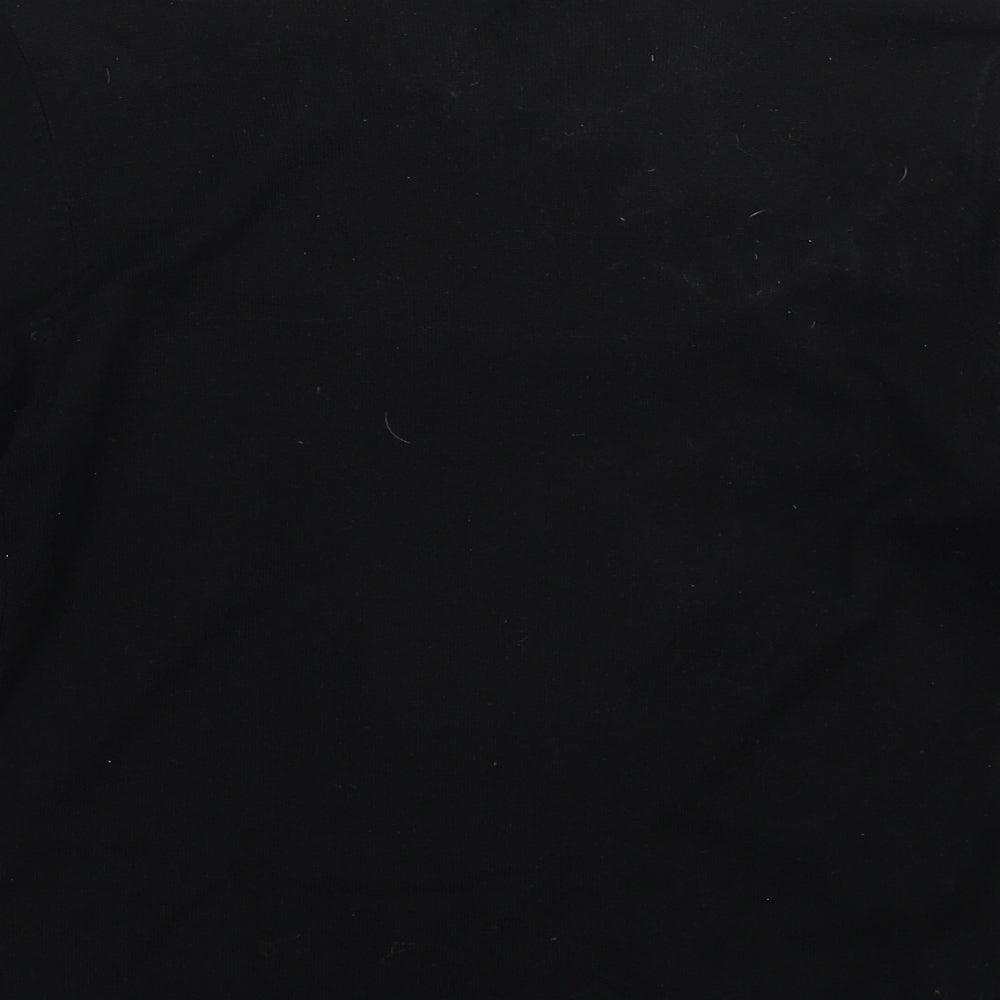 Femme Womens Black Knit Pullover Jumper Size S
