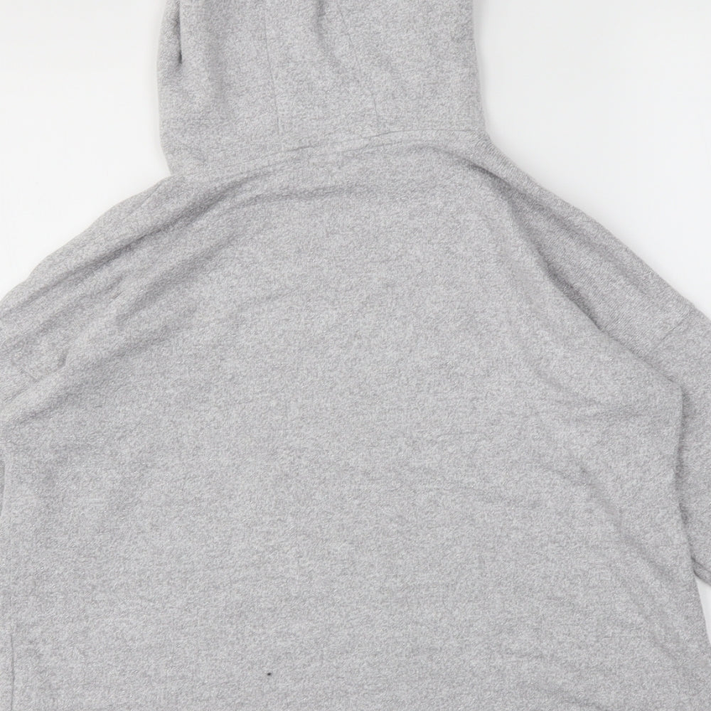 Marks & Spencer Girls Grey Pullover Jumper Size 12-13 Years