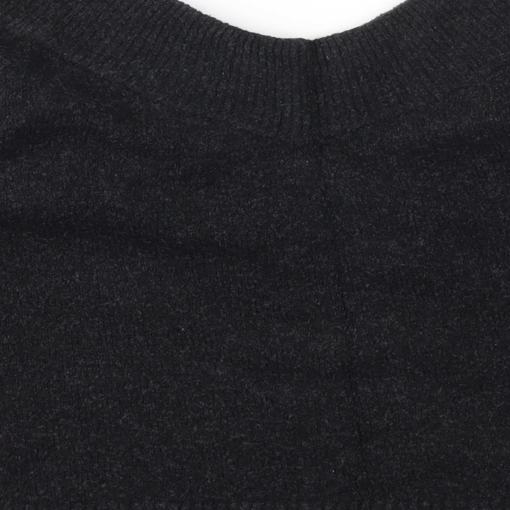 H&M Womens Grey Pullover Sweatshirt Size S