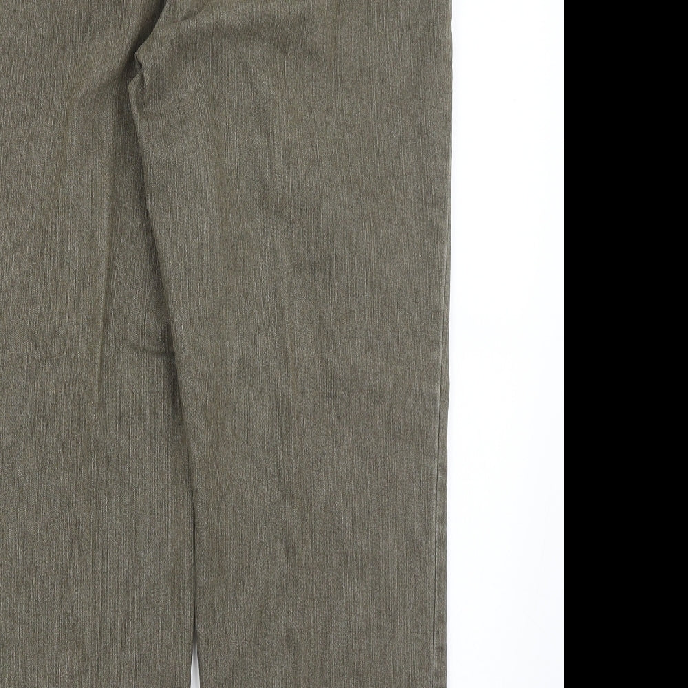 Preworn Womens Green Trousers Size L L29 in
