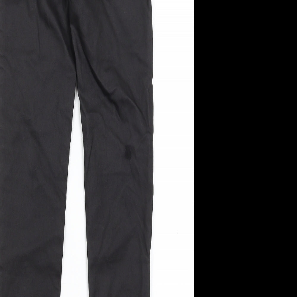 name it Girls Black Capri Trousers Size 13 Years