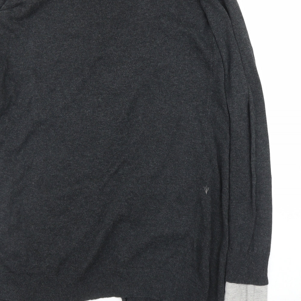 Kookai Womens Grey Cardigan Jumper Size M