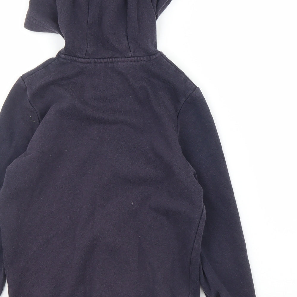 George Boys Blue Full Zip Hoodie Size 6 Years