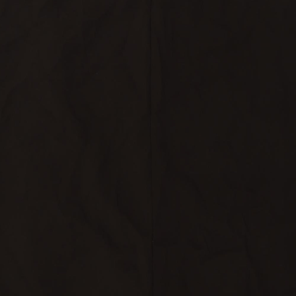 yashan Womens Brown A-Line Skirt Size 36 in