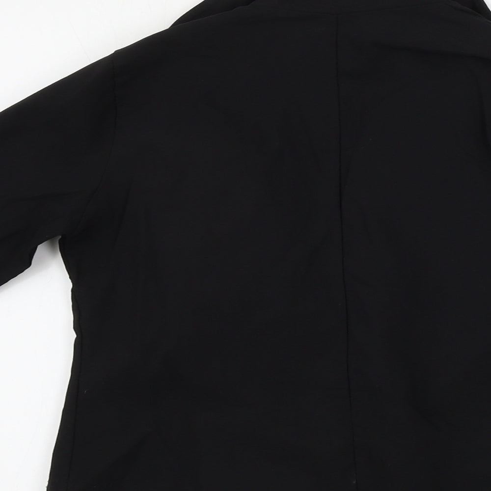 I SAW IT FIRST Womens Black Jacket Coat Size 10