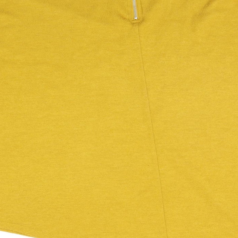 Primark Womens Yellow Pullover Jumper Size L