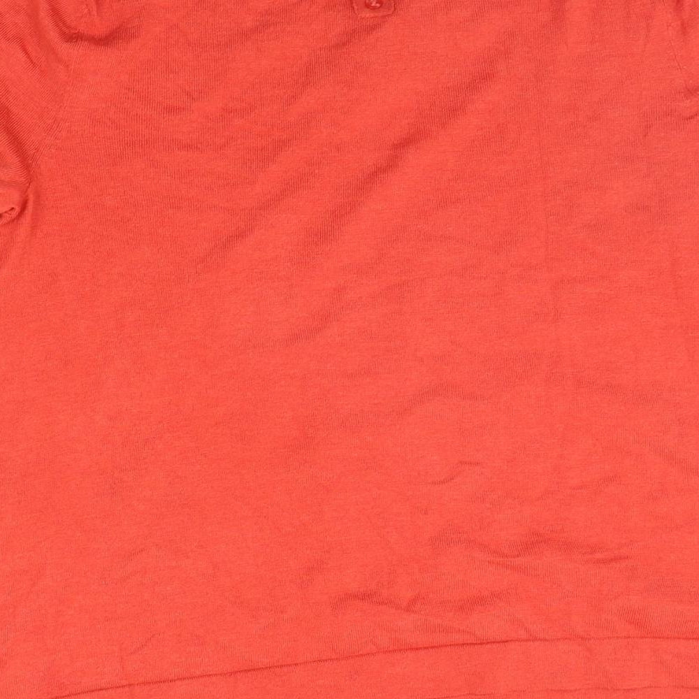 Arcadia Womens Orange Pullover Jumper Size 18
