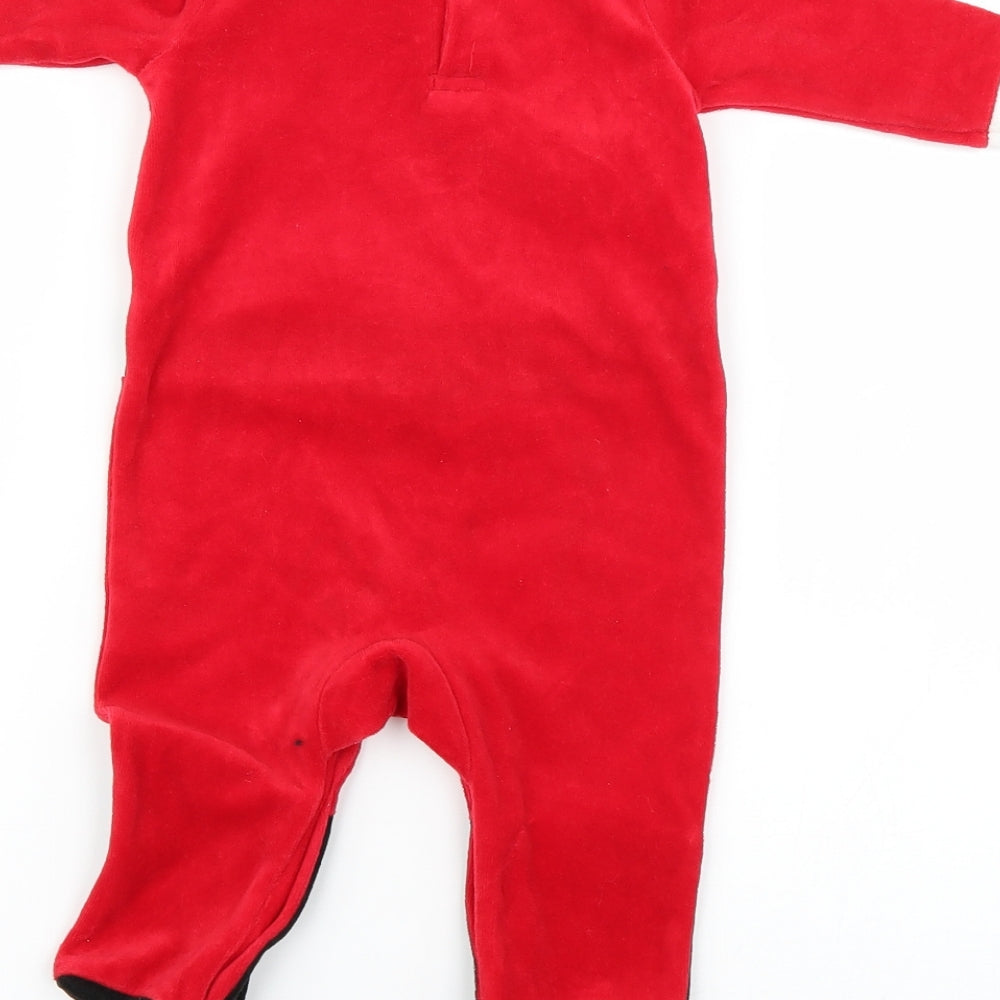 lily and jack Baby Red Babygrow One-Piece Size 3-6 Months