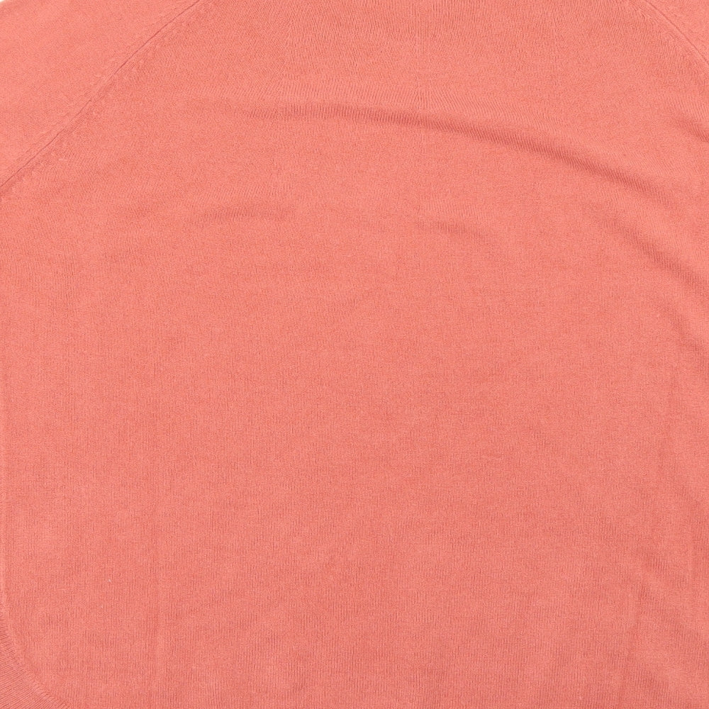 Marks & Spencer Womens Pink Pullover Jumper Size M
