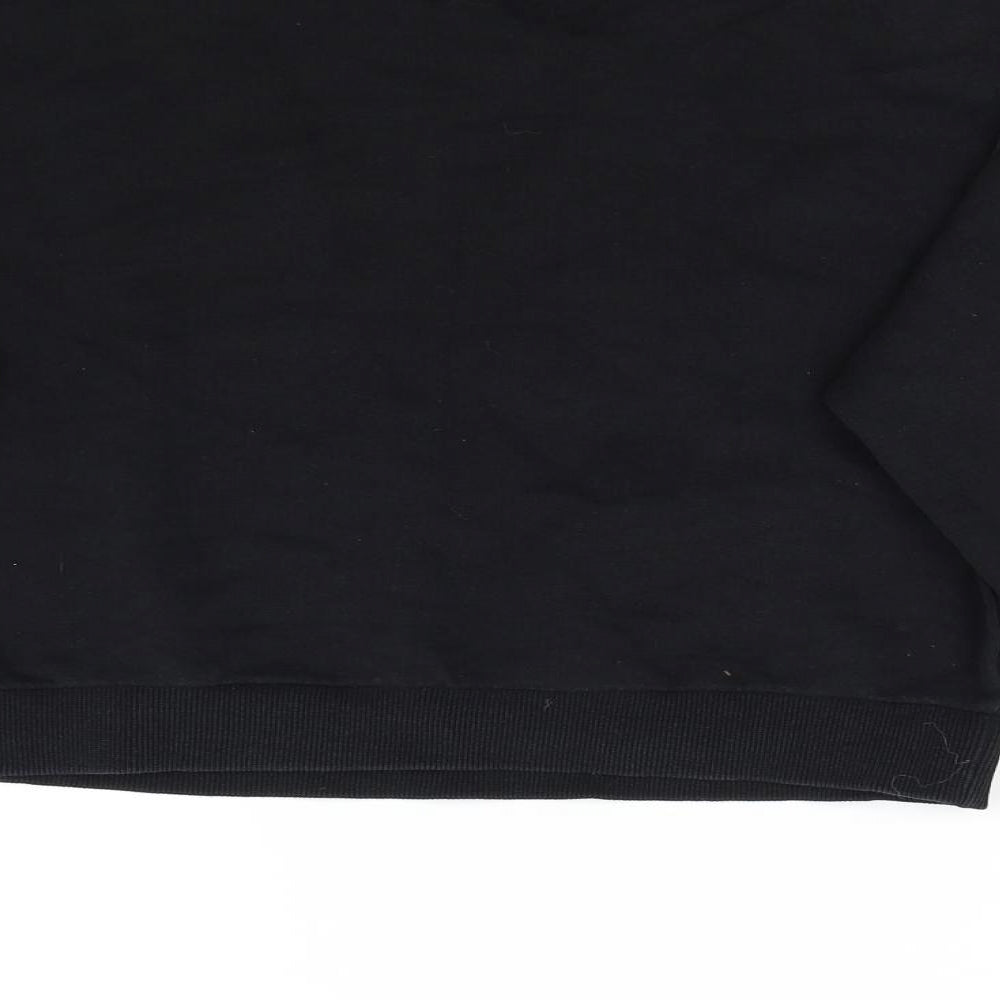 ASOS Womens Black Pullover Sweatshirt Size 12