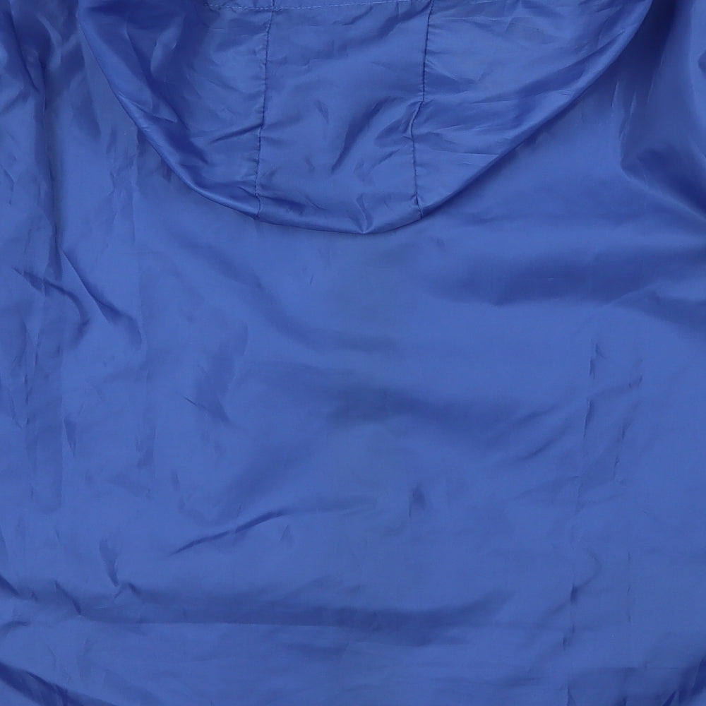 Tannucci Womens Blue Rain Coat Coat Size XS