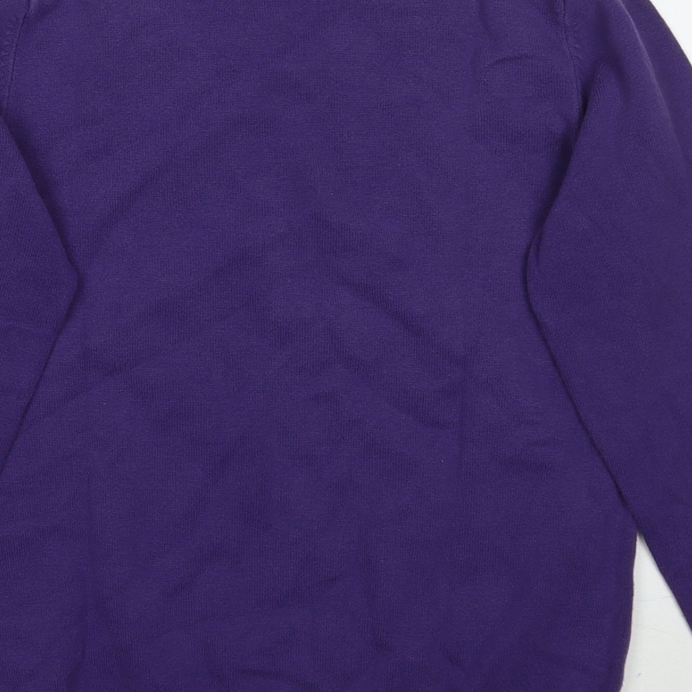 Topman Womens Purple Pullover Jumper Size XS